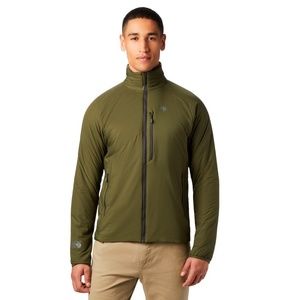 Mountain Hardwear Kor Strata Jacket in Dark Army Green